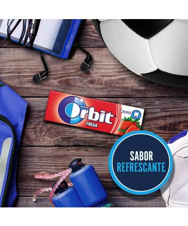 ORBIT SUGAR-FREE CHEWING GUM STRAWBERRY - Buy Online on GoSupps.com
