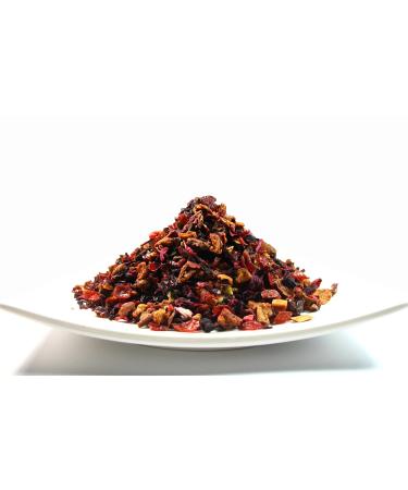 Strawberry Kiwi Tea Blended beautifully with Caffeine free dried Kiwi and Strawberries (Strawberry Kiwi Fruit Tea 1 LB)