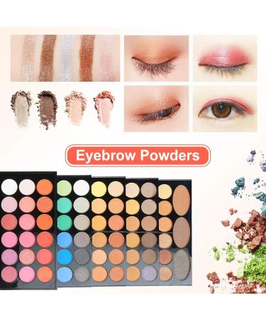 CHSEEO Multi-purpose Makeup Kit Pro Gift Set - All-in-One Essential Starter Kit with Lip Gloss, Blush, Brush, Eyeshadow Palette - Highly Pigmented Cosmetic Palette #5 - Buy Online on GoSupps.com