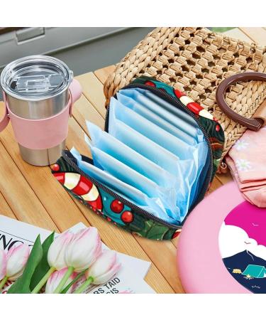 Women s Travel Storage Bag for Menstrual Cup & Makeup - Large Capacity Organizer with Santa Claus Pattern - Perfect Gift for Girls - 1 Count - Buy Online on GoSupps.com