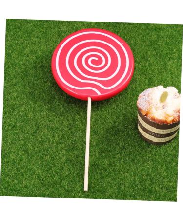 Alipis 8 Pcs Christmas Lollipop Ornaments Giant Lollipop Prop K ds Toys Lollipop Prop Realistic Peg with Hook Food Decor Micro Toys Wedding Decorations Wooden Unique Party Supplies Child - Buy Online on GoSupps.com