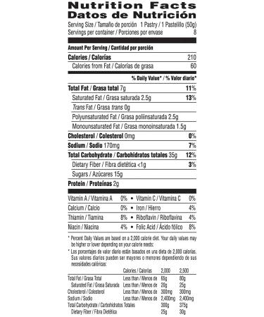 Pop-Tarts BreakfastÂ Toaster Pastries  Frosted Brown Sugar Cinnamon Flavored  14 oz (8 Count) - Buy Online on GoSupps.com