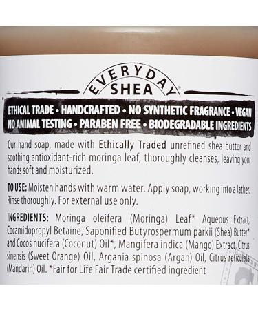 Buy Alaffia Everyday Shea Mandarin Mango Hand Soap 12 fl oz - Nourishing & Natural - Buy Online on GoSupps.com