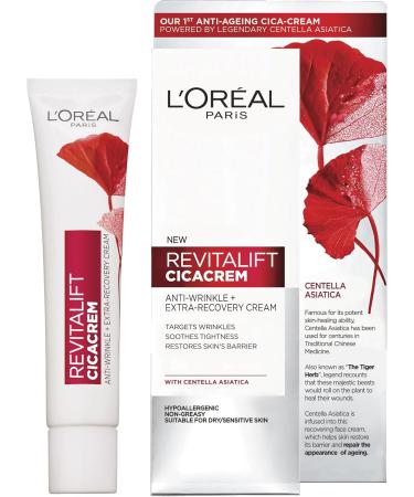 L'Oreal Revitalift Cicacrem Anti Wrinkle Repair Cream 40ml - Buy Online on GoSupps.com