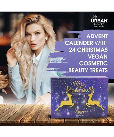 Urban Beauty Vegan Makeup Advent Calendar - 24-Day Cosmetic Gift Set for Women and Girls - Buy Online on GoSupps.com