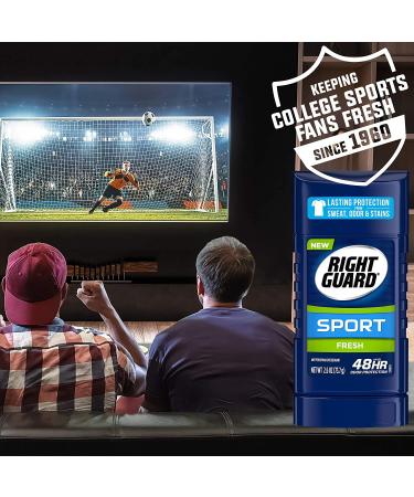 Right Guard Sport Antiperspirant 3.0 oz - Pack of 4 | Up to 48HR Freshness - Buy Online on GoSupps.com