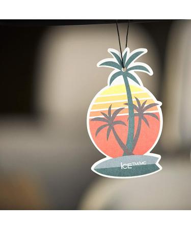 California Scents Hanging Palms Car Air Freshener, Odor Eliminator for Cars & Trucks - 24 Pack - Buy Online on GoSupps.com