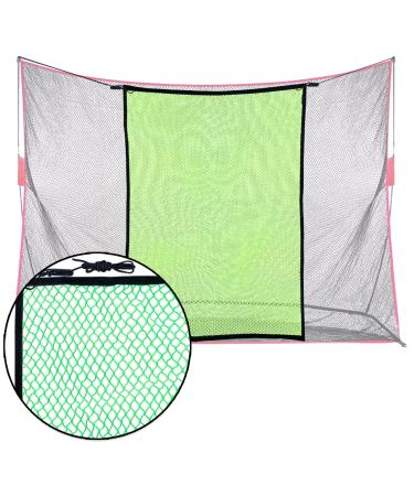 Golf Net for Backyard Driving, Golf Hitting Net Indoor Use, Golf Practice Net for Garage, Outdoor Golf Driving Net, Golf Training Aids with Target and Carry Bag (More Style Selections) Golf Target Cloth