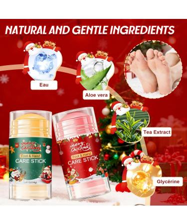  WEILAOK Cracked Dry Feet Cream Stick Christmas Cracked Heel Cream Heel Cream for Cracked Heels Moisturizing and Nourishing Treatment Christmas Gifts for Family and Friends 40g 2 - Buy Online on GoSupps.com