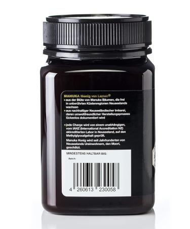 Buy Larnac Manuka Honey 420+ MGO 500g - Premium New Zealand Honey Certified Methylglyoxal Content - Buy Online on GoSupps.com