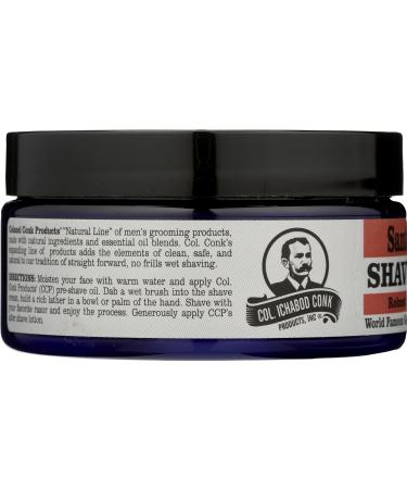 Colonel Conk Santa Fe Cedar Shave Cream 5.5 oz - Premium Shaving Cream for a Smooth Shave | International Shipping Available - Buy Online on GoSupps.com