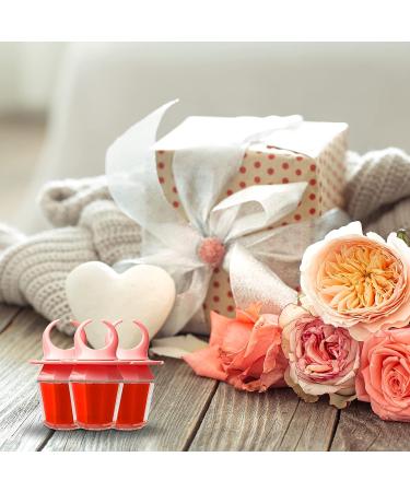 RONRONS 20-Piece 8ml Pink Diamond Ring Lip Gloss Tube Set - Refillable Container with Wand for DIY Makeup - Buy Online on GoSupps.com