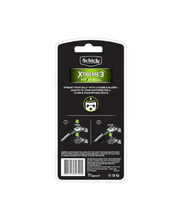 Buy Schick Xtreme 3 Pivot Ball Disposable Razor - 5 Cartridges | Fast International Shipping - Buy Online on GoSupps.com
