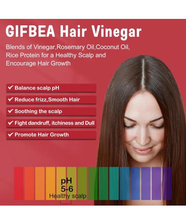 Rosemary Hair Growth Serum with Hair Vinegar Rinse - Scalp Treatment for Balance, Moisture, and Growth - Buy Online on GoSupps.com