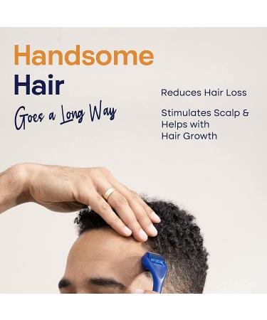 Beard Roller for Men - 540 Titanium Needles Derma Roller for Hair Growth - Microneedling Tool for Even Skin Tone - Includes Carrying Case - Self-Care Essential for HIM - Buy Online on GoSupps.com