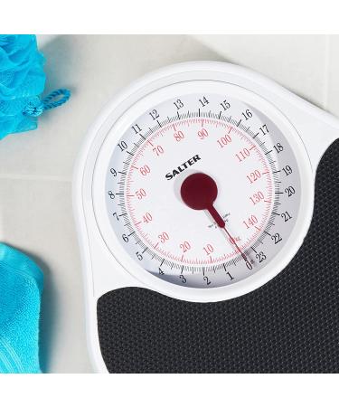 Salter 145 Mechanical Bathroom Scale - Accurate and Easy-to-Read - Buy Online on GoSupps.com