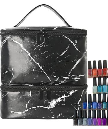 Sac de transport de vernis ongles Organiseur de vernis ongles rangement de manucure avec grande capacit double portable organiseur de lampes lumi re noir Consulte la descripci n Voir - Buy Online on GoSupps.com