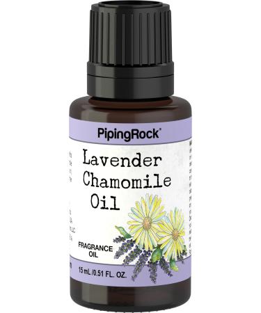 Piping Rock Lavender Chamomile Fragrance Oil 15 mL/0.51 fl. oz. Dropper Bottle