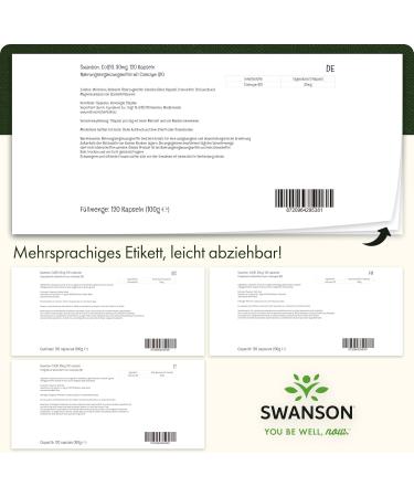 Swanson CoQ10 30mg Ubiquinone - High Dosage Soy-Free Gluten-Free Non-GMO - 120 Capsules | Laboratory Tested for Optimal Health - Buy Online on GoSupps.com