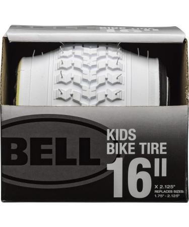 Bell Kids Bike Tires White - 16" x 1.75 - 2.25"
