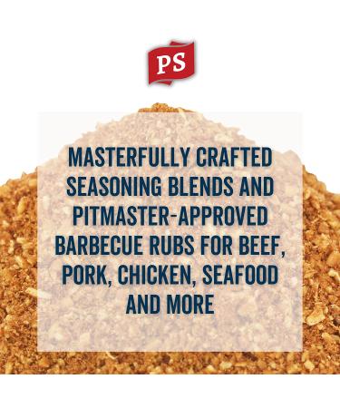 PS Seasoning Rodeo Rub: Texas-Style Brisket Dry Meat Rub for BBQ - Ideal for Steaks, Pork, Chicken, Beef - Perfect for Grilling, Smoking, or Baking - Buy Online on GoSupps.com