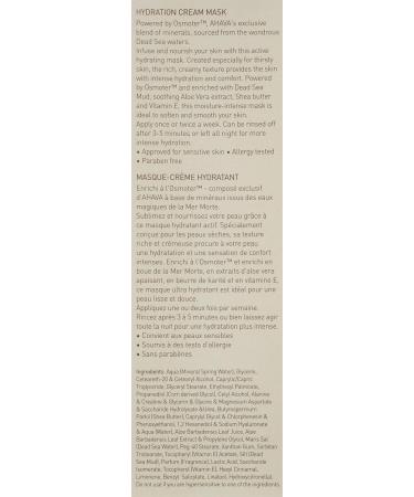 AHAVA Dead Sea Mineral Hydration Cream Mask - Nourishing Face Mask - Buy Online on GoSupps.com