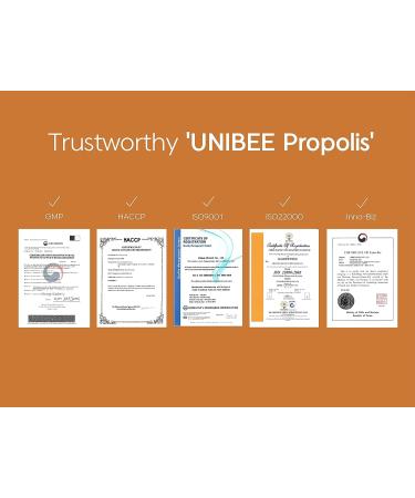UNIBEE Propolis Throat Spray - Total Flavonoids 154mg - Sore Throat Relief & Oral Health Promotion - Natural Immune Support - Alcohol-Free & Water-Soluble - Buy Online on GoSupps.com