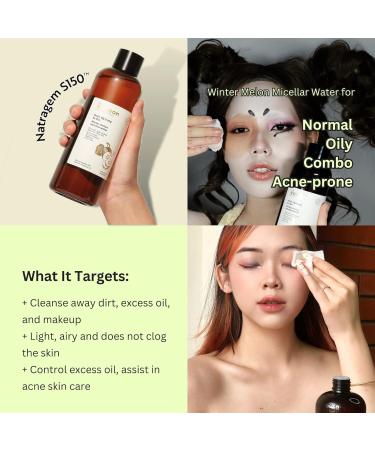Cocoon Winter Melon Micellar Water - Gentle Cleansing & Hydrating 4.73 fl oz | International Shipping Available - Buy Online on GoSupps.com