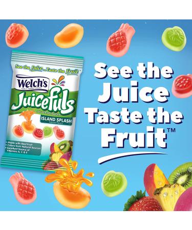 Welch's Fruit Snacks Combo Variety Pack - Juicefuls Berry Blast & Island Splash, Gushers, Island Fruits & Fruit Punch - Pack of 52 Individual Single Serve Bags - 0.9 and 1 oz Sizes - Buy Online on GoSupps.com