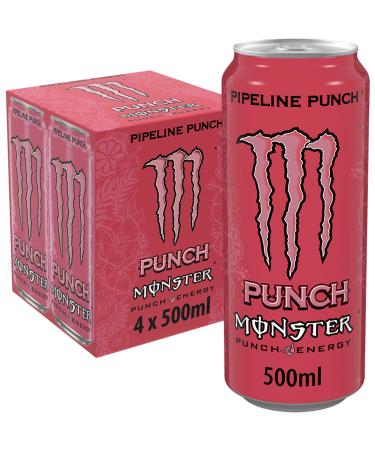 Monster Monster Pipeline Punch Energy Drink 4 x 500 ml