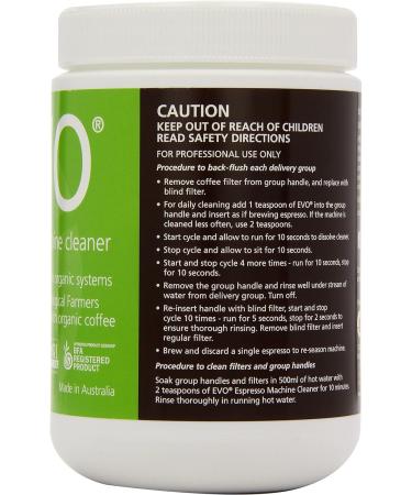 Cafetto Organic Evo Cleaning Powder 1000 g - Buy Online on GoSupps.com