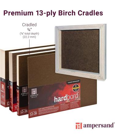 Museum Series Hardbord 16x20 Wood Painting Panel by Ampersand Art Supply - Buy Online on GoSupps.com