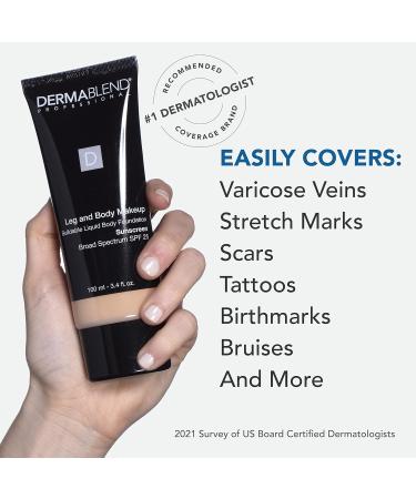 Dermablend Leg and Body Makeup - 70W Deep Golden For Women 3.4 oz Makeup Profond 1.04 ml (Lot de 96) - Buy Online on GoSupps.com