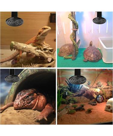 Ymcud 150W Ceramic Heat Emitter - Infrared Reptile Heat Lamp Bulb No-Light Heater for Chicks Reptiles Lizards Snakes Aquariums Chicken Coops (2 Pack) (150 Watts) 150 Watts - Buy Online on GoSupps.com