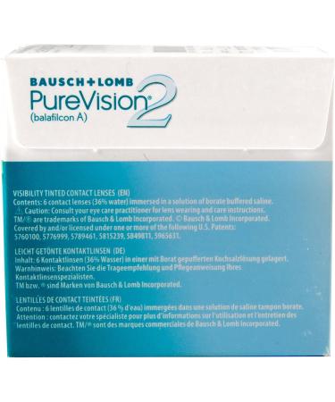 Buy Bausch & Lomb PureVision 2 HD Contact Lenses -4.75 6 Pieces | International Shipping Available - Buy Online on GoSupps.com