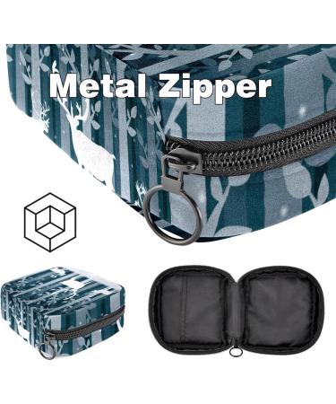 Portable Women's Menstrual Bags - Eco-Friendly Cup & Tampon Organizer for Teens | Forest Night Design - Buy Online on GoSupps.com