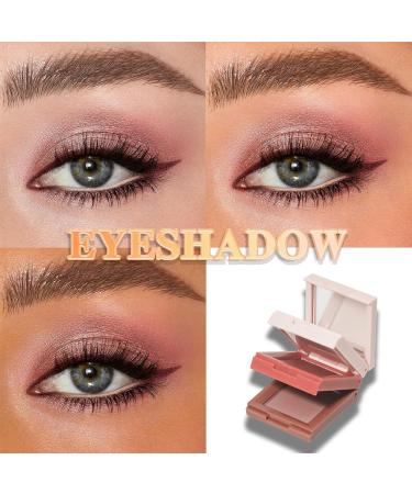 Mini Eyeshadow Palette Trio - Matte & Shimmer Neutral Eyeshadow for Women | Long-Lasting Ultra-Blendable Pink Shades - Travel-Friendly Makeup - Buy Online on GoSupps.com