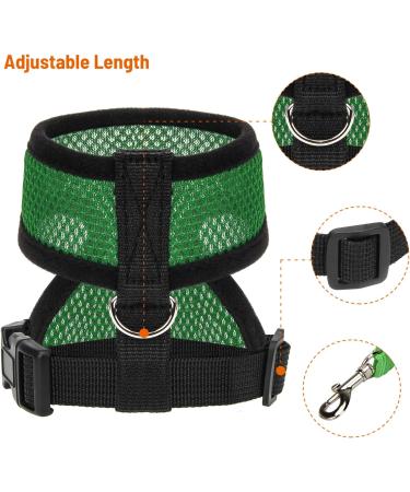 Chicken Harness with Leash Adjustable Chicken Leash for Hens Duck Puppy (Green M) Green M - Buy Online on GoSupps.com