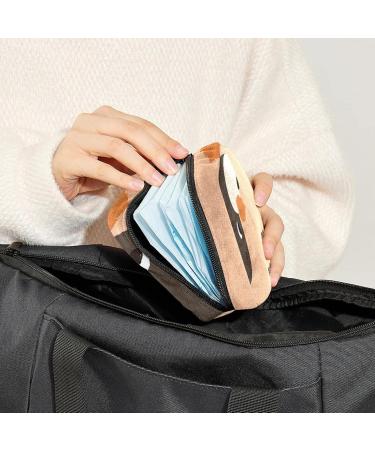 Shop Women's Bonds Storage Bags - Hand-Drawn Bear Halter Kit | Portable Period Bag for Girls | Autumn Collection - Buy Online on GoSupps.com