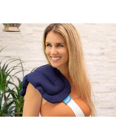 Bed Buddy 2-Pack Deep Penetrating Back Wrap Heat Pad - Microwaveable & Moist Heating Pad for Back, Neck, and Muscle Pain Relief - Buy Online on GoSupps.com