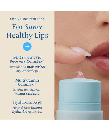 belif Super Knights Lipcerin - Plumping Lip Butter Balm with Hyaluronic Acid & Vitamin C | Hydrating Korean Lip Care for Teens & Women | Smooths Texture & Strengthens Barrier | Ideal Gift - Buy Online on GoSupps.com