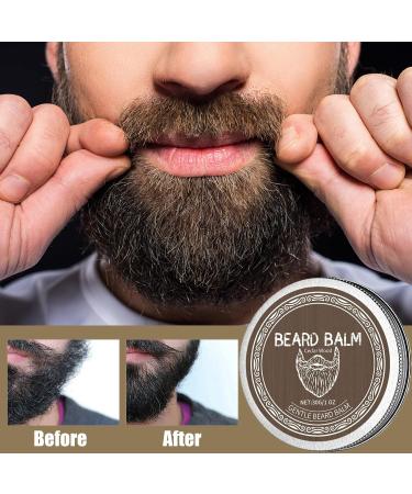 Men's Beard Butter 30g Beard Softener Styling Cream Facial Hair Health Frizz Control Aftershave Care - Buy Online on GoSupps.com
