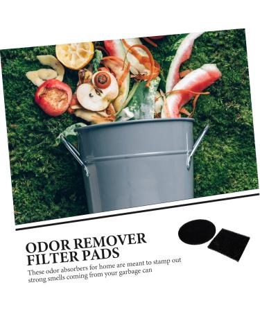 SESESFOUFU 8S Compost Box Filter Cotton - Indoor Composting Bucket with Deodorant Disc for Kitchen Use - Buy Online on GoSupps.com