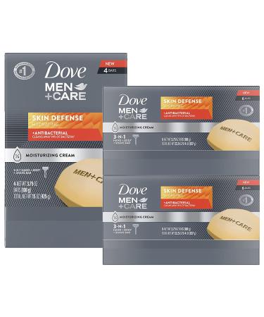 Dove Men+Care Soap Bar - 3.75 oz (Pack of 14) | Smooth, Hydrated Skin & Bacteria Defense - Buy Online on GoSupps.com