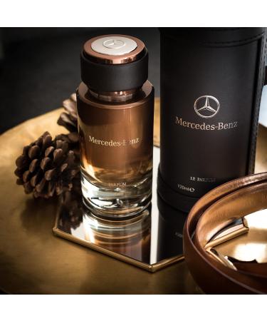 Mercedes-Benz - Le Parfum - Irresistible Fragrance For Men - Wood And Leather Scent - For Dynamic Leading Personalities - Pink Pepper Bergamot Violet Leaves Amber Notes - Eau De Parfum - 4 Fl Oz - Buy Online on GoSupps.com