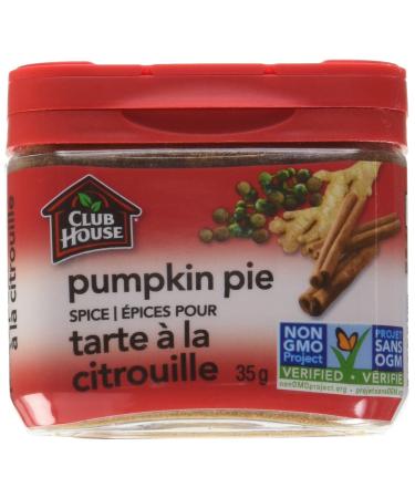 Club House Quality Natural Herbs & Spices Pumpkin Pie Spice Plastic Can 35g Pumpkin Pie Spice 35 g (Pack of 1)