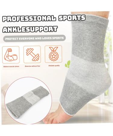 Ankle Compression Socks for Women & Men - 2 Pairs Bamboo Support Socks for Pain Relief & Anti-Fatigue - Buy Online on GoSupps.com