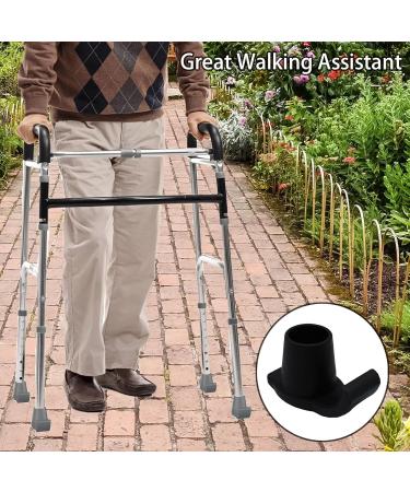 Walker Glide Skis 4 Pcs Universal Fit Walker ski Glides Easy to Use Rubber Walker Glides Walker Feet Replacement (Grey-4pc) - Buy Online on GoSupps.com
