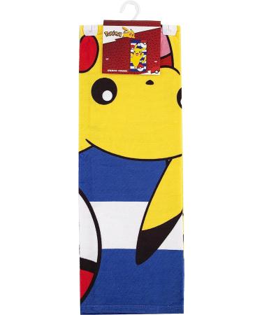 Northwest Beach Towel  30" x 60"  Pokemon Beach Pika Pokemon Beach Pika 30" x 60" - Buy Online on GoSupps.com