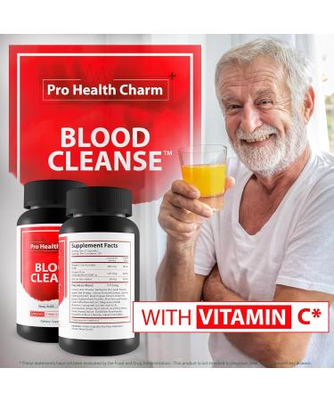 Pro Health Charm Blood Cleanse - Improved Formula - Our Best Blood Cleanse Supplements for Blood Balance & Blood Flow - Cleanse Detox Good Blood Flow Care Blood Cleanse Blood Balance Supplement - Buy Online on GoSupps.com